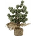 Chic Antique Umělý stromeček Cedar Snow 30 cm zelená barva plast – Hledejceny.cz