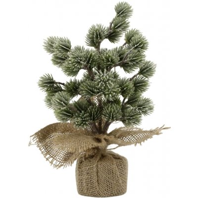 Chic Antique Umělý stromeček Cedar Snow 30 cm zelená barva plast – Hledejceny.cz