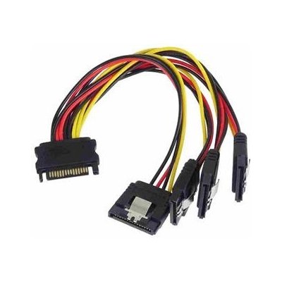 PremiumCord napájecí rozdvojka k HDD SATA - 4x SATA kfsa-30 – Zboží Živě