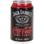 JACK Daniels ZERO cola cola 5% 0,33 (plech) – Zboží Dáma