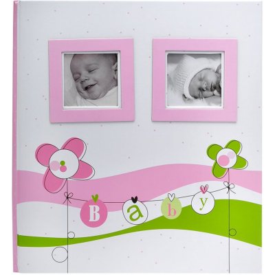 KPH Dětské fotoalbum Lucky baby růžové – Zboží Mobilmania