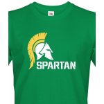 Bezvatriko pánské tričko Spartan Zelená Canvas 0923