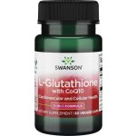 Swanson L-Glutation a Koenzym Q10 30 kapslí – Hledejceny.cz