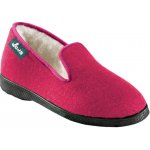 Blancheporte domácí bačkory Jeva s vlněnou podšívkou malinová – Zboží Dáma