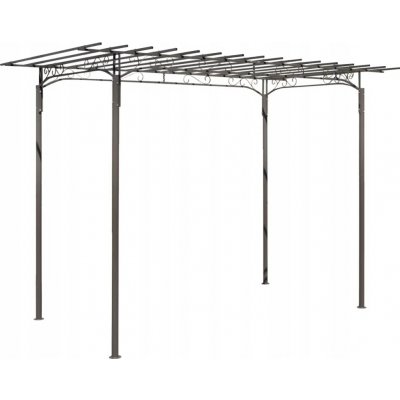 Kovová pergola VidaXL oblouk 215 cm – Hledejceny.cz