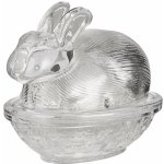 IB LAURSEN Velikonoční dekorace Easter Bunny Glass, čirá barva, sklo – Sleviste.cz