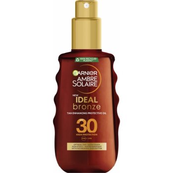 Garnier Ambre Solaire Ideal Bronze opalovací olej SPF30 150 ml