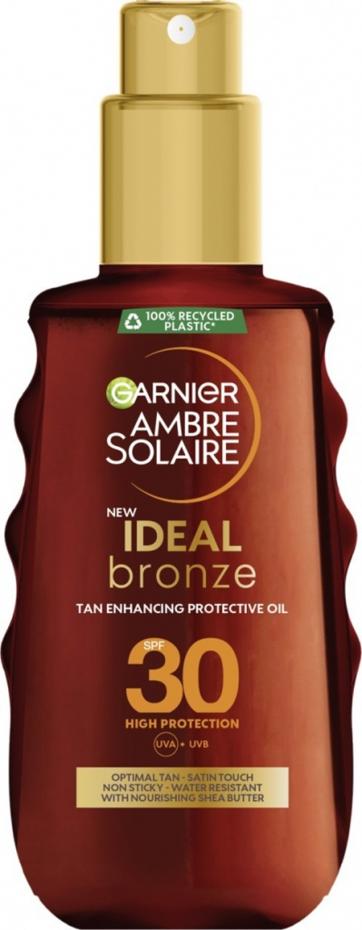 Garnier Ambre Solaire Ideal Bronze opalovací olej SPF30 150 ml