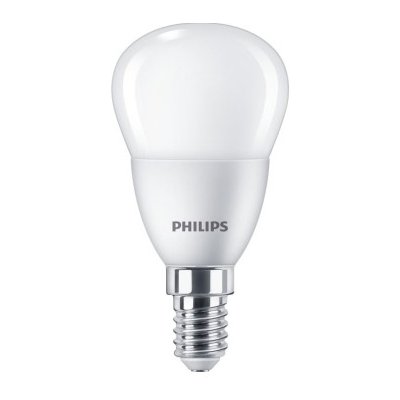 Philips LED kapka E14 náhrada za 40W 4000K 5W opál – Hledejceny.cz