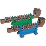 Rozbočovací můstek N10/1x50 10xsvorka 16mm2 1xsvorka 50mm2 modrý Elcon – HobbyKompas.cz