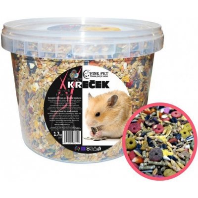 FINE PET Křeček premium 1,7 kg – Zboží Mobilmania