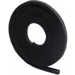 Trelleborg Profil mikroporézní čtvercový 5x5 mm, EPDM, -40°C až +100°C černý dvouproud – Zboží Dáma