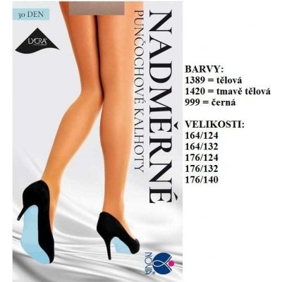 Novia Nadměrné D06 999 černá – Hledejceny.cz