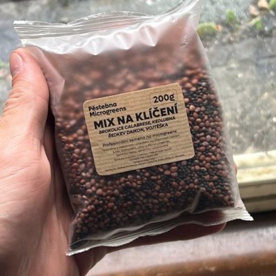Směs semen pro domácí pěstování microgreens, 200 g – Zboží Mobilmania