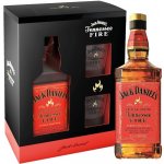 Jack Daniel's Fire 35% 0,7 l (dárkové balení 2 sklenice) – Hledejceny.cz