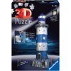 3D puzzle Ravensburger 3D puzzle svítící Maják v příboji Noční edice 216 ks