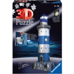 Ravensburger 3D puzzle svítící Maják v příboji Noční edice 216 ks – Zboží Mobilmania