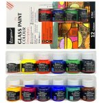 pkstar.cz Barvy na sklo 12 x 25 ml PK54 51 – Zboží Dáma