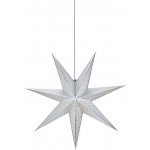 Markslöjd 705788 Vánoční dekorace GLITTER 1xE14 25W 230V pr. 75 cm stříbrná ML1173 – Hledejceny.cz