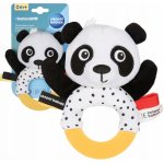 Canpol Babies Plyšové senzorické chrastítko s kousátkem Panda – Zboží Dáma Canpol Babies Plyšové senzorické chrastítko s kousátkem Panda – Zboží Dáma