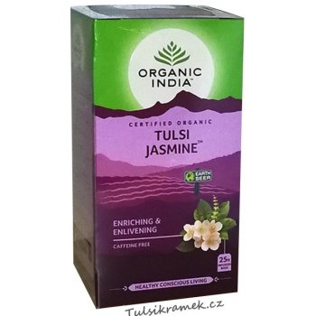 Organic India TULSI JASMÍN BIO 25 s.