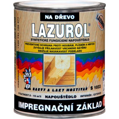 Lazurol S1033 0,75 l bezbarvý – Zbozi.Blesk.cz