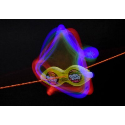 LED Spinner 2hlavý žlutý – Zboží Dáma