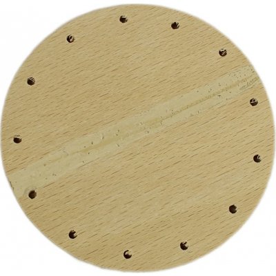 překližka tl.4mm pr.9 cm s otvory 22P0009 – Zboží Dáma
