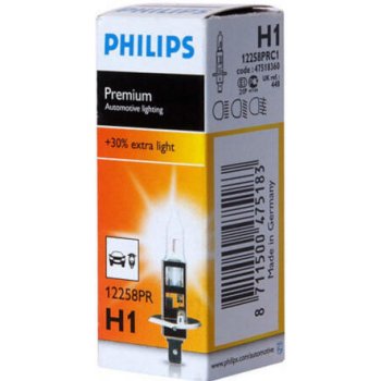 Philips Premium H1 P14,5s 12V 55W