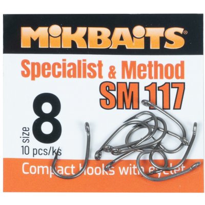 Mikbaits Specialist & Method SM 117 vel.8 10ks – Zbozi.Blesk.cz