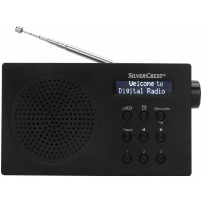 SILVERCREST Rádio DAB+ SDR 15 A3 – Zboží Mobilmania