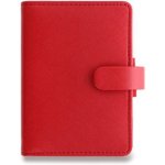 Filofax Mini Saffiano A8 týdenní 2022 červený – Zboží Živě