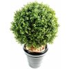 Květina Umělý Zimostráz - Buxus koule průměr 25cm, 35cm