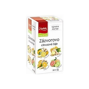 Apotheke Zázvorovo citrusové čaje 4v1 20 x 2 g