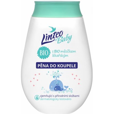 Linteo Baby dětská pěna do koupele 250 ml