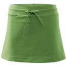 Malfini Two in one sukně dámská 6X4 trávově zelená