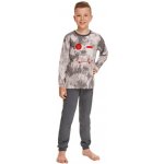 Taro chlapecké pyžamo Greg šedá – Zboží Dáma