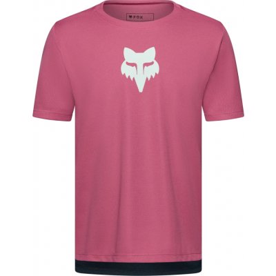 Fox Youth Ranger SS Jersey Fox Head berry Dětský – Zboží Mobilmania