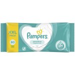 Pampers ubrousky Sensitive XXL 80 ks – Hledejceny.cz