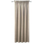 Jednobarevný hotový závěs Bella béžová 150x160 – Sleviste.cz