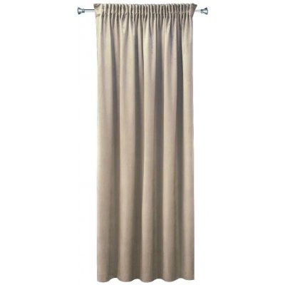 Jednobarevný hotový závěs Bella béžová 150x160 – Sleviste.cz