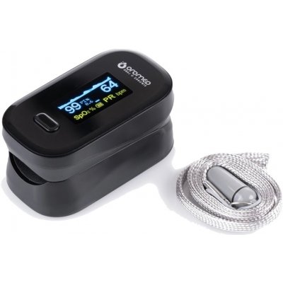 Oromed ORO-OXIMETER BLACK – pulzní oxymetr na prst s OLED displejem – Hledejceny.cz