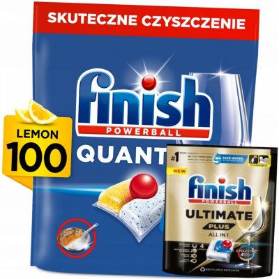 Finish Quantum Kapsle do myčky All in 1 Citron 100 ks – HobbyKompas.cz