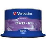 Verbatim DVD+R 4,7GB 16x, AZO, spindle, 50ks (43550) – Zboží Živě