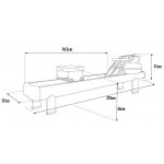 NOHrD WaterRower M1 HiRise – Zboží Dáma