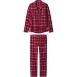Esmera dámské flanelové pyžamo červená – Zboží Dáma