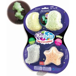 PlayFoam Boule 4pack svítící kuličková modelína / plastelína