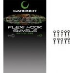 Gardner Covert Flexi Hook Swivels vel.20 10ks – Zbozi.Blesk.cz