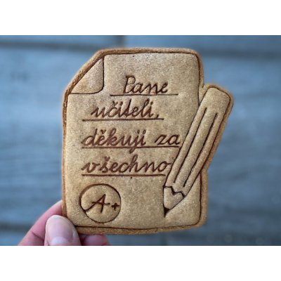 TVOŘÍTKO Poděkování učiteli I - vykrajovátko – Hledejceny.cz