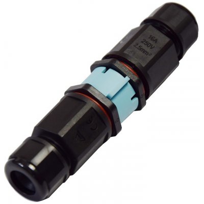 FK technics Kabelová vodotěsná spojka bezšroubová "I" 3x2,5 mm IP68 rozpojovací – HobbyKompas.cz